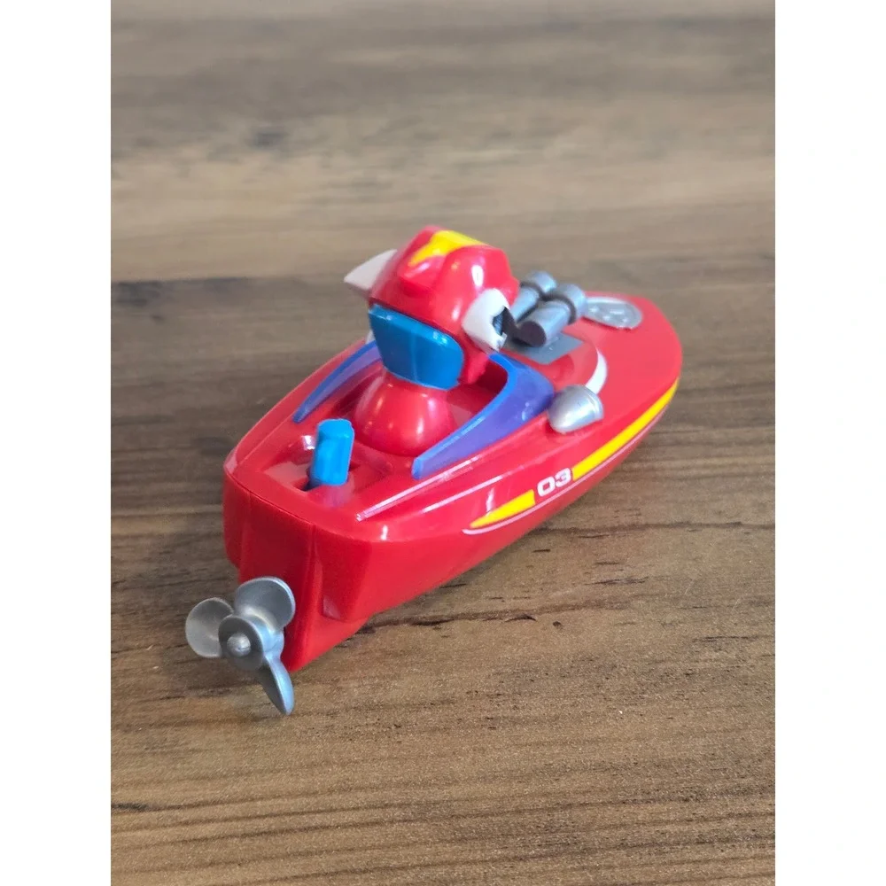 Paw Patrol SwimWays Wind Up Bath Toy Set Chase Marshall Skye Boats Plane 3pc